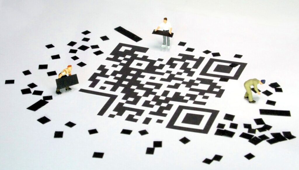 QR codes in business networking