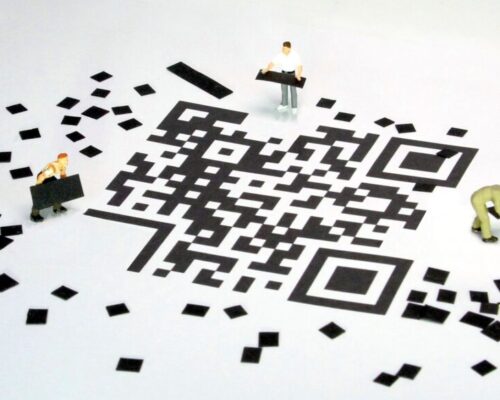 QR codes in business networking